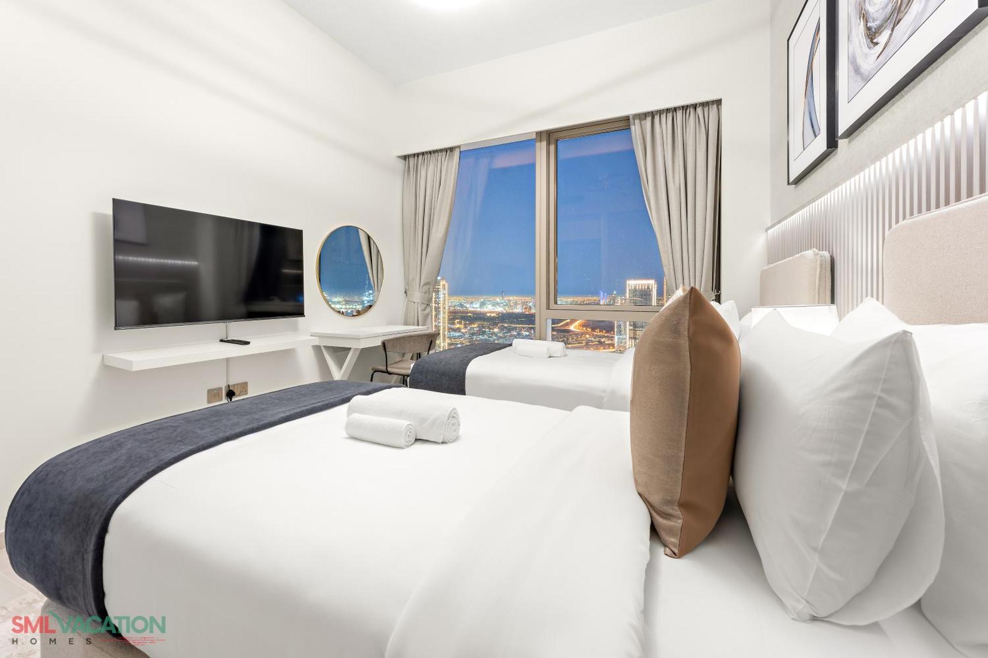 Sml Vacation Homes - Sky High Apartments With Burj Khalifa And Dubai Fountain Views At Grande Signature, Downtown Dubaj Zewnętrze zdjęcie