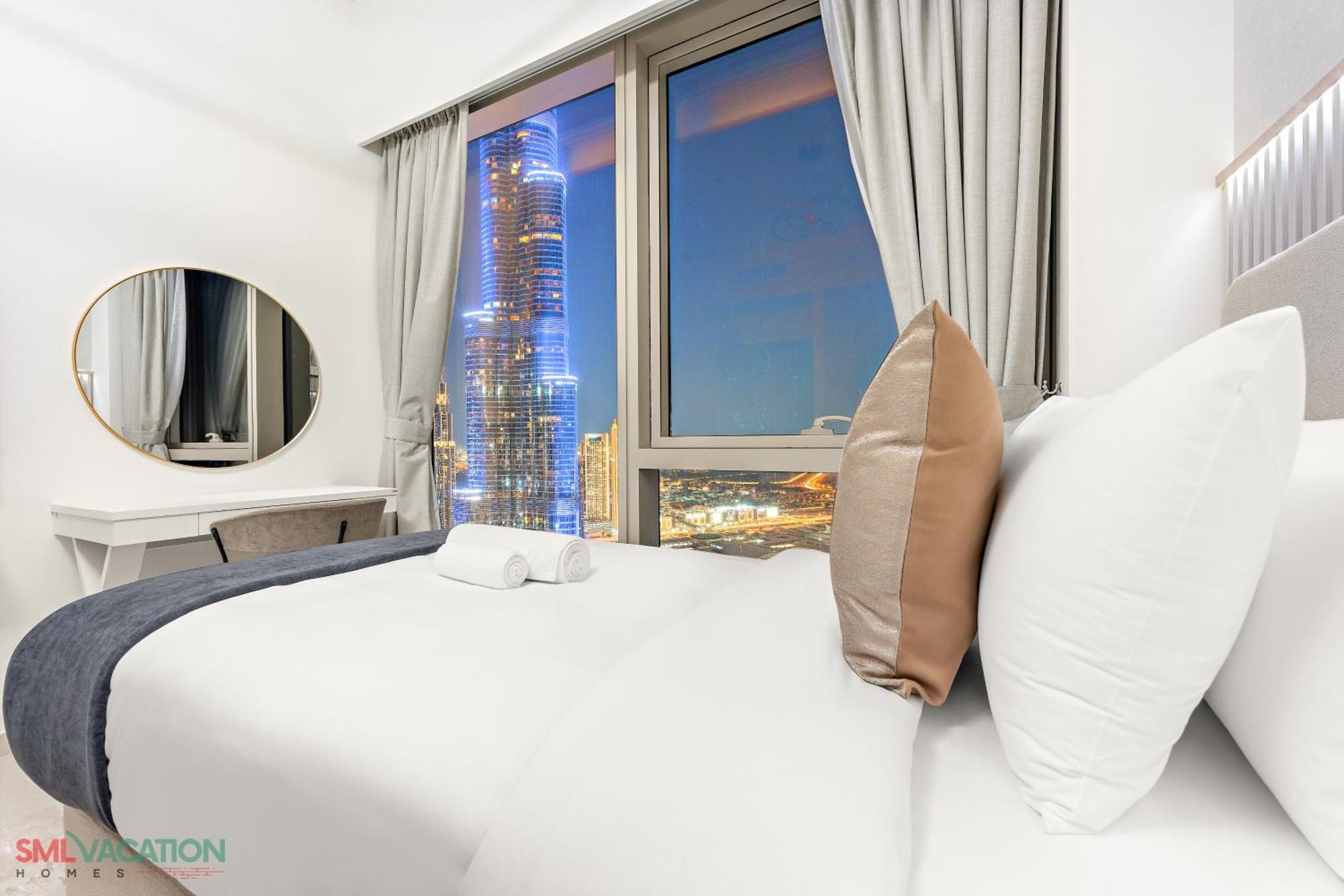 Sml Vacation Homes - Sky High Apartments With Burj Khalifa And Dubai Fountain Views At Grande Signature, Downtown Dubaj Zewnętrze zdjęcie