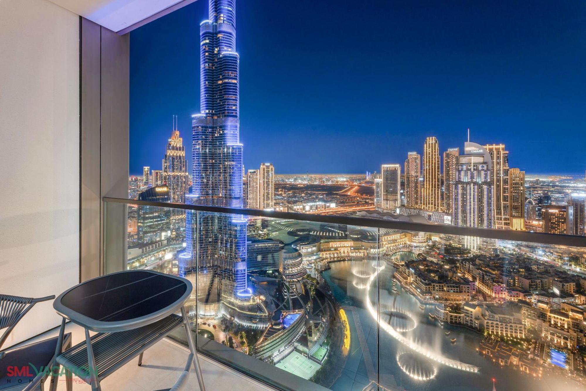 Sml Vacation Homes - Sky High Apartments With Burj Khalifa And Dubai Fountain Views At Grande Signature, Downtown Dubaj Zewnętrze zdjęcie